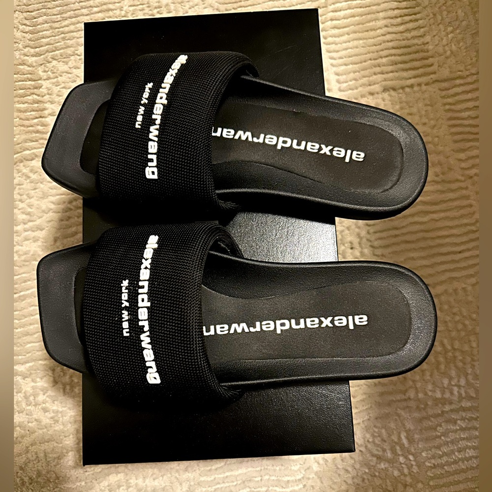 Alexander wang pool slides